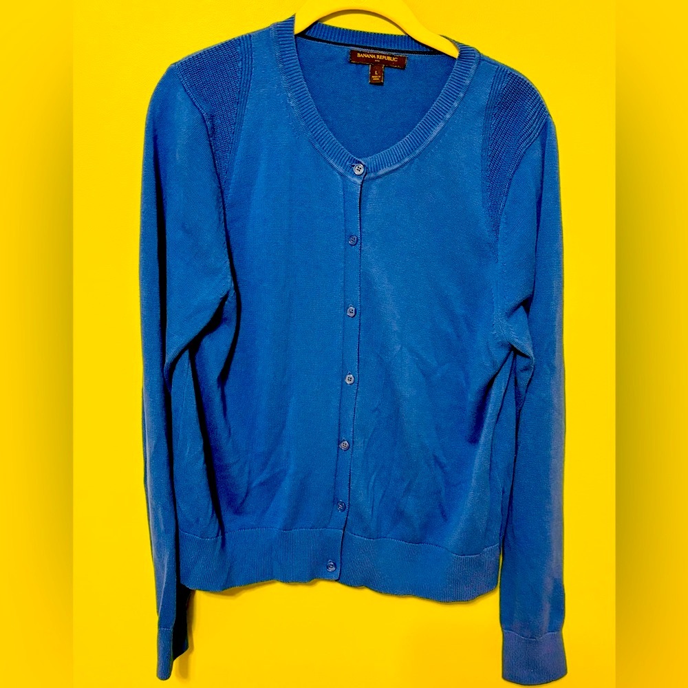 Banana Republic Cotton Button-up Cardigan